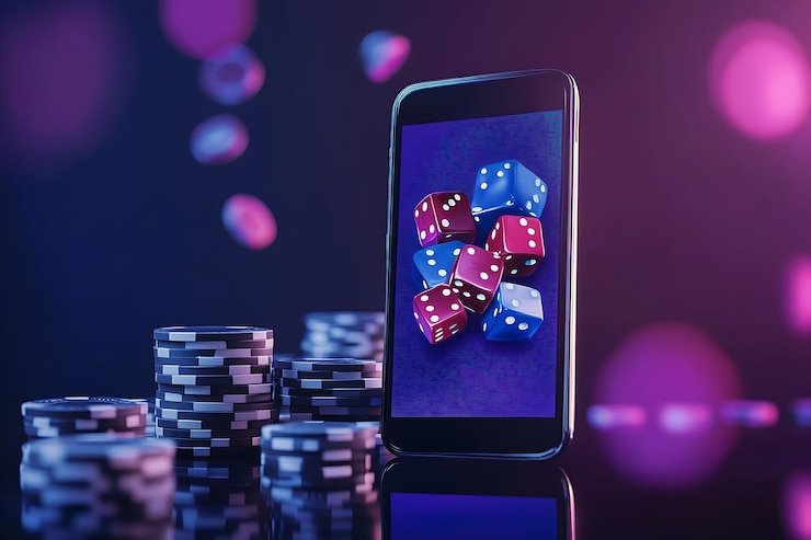 Live dealer table interface showing card game in progress